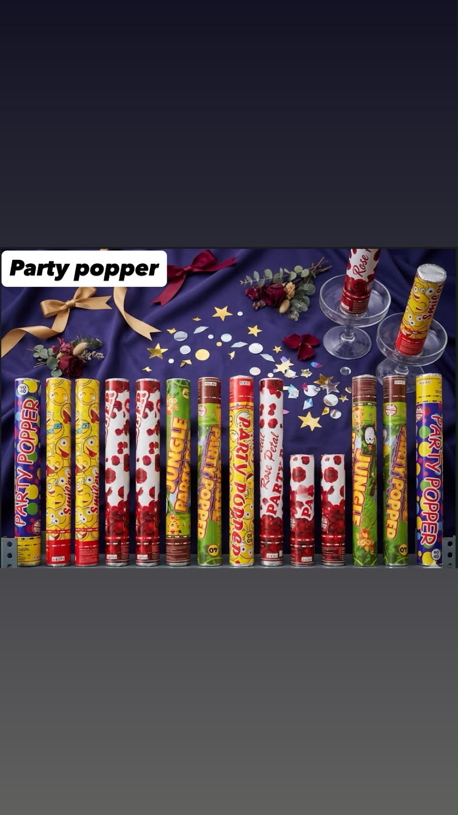 Party Poppers